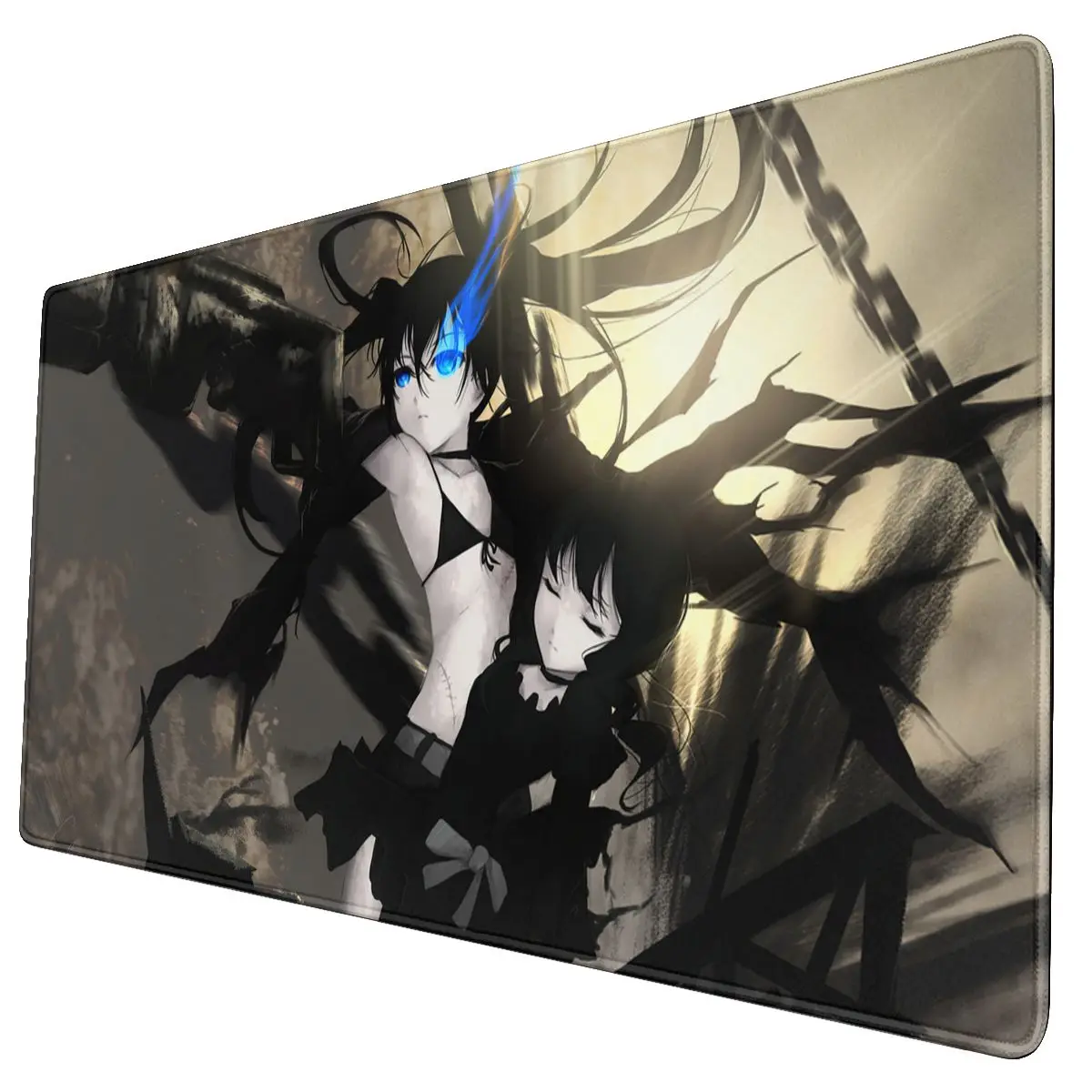 Black Rock Shooter Keyboard Mouse Mat Mousepad Sexy Anime Girl XXL Game Rubber Computer Mouse pad