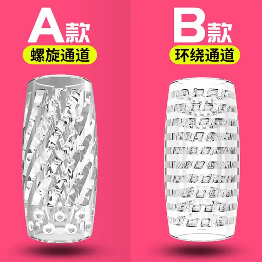 Силиконовый секс-шоп резиновая киска мастурбатор для мужчин прозрачный 18 вагина