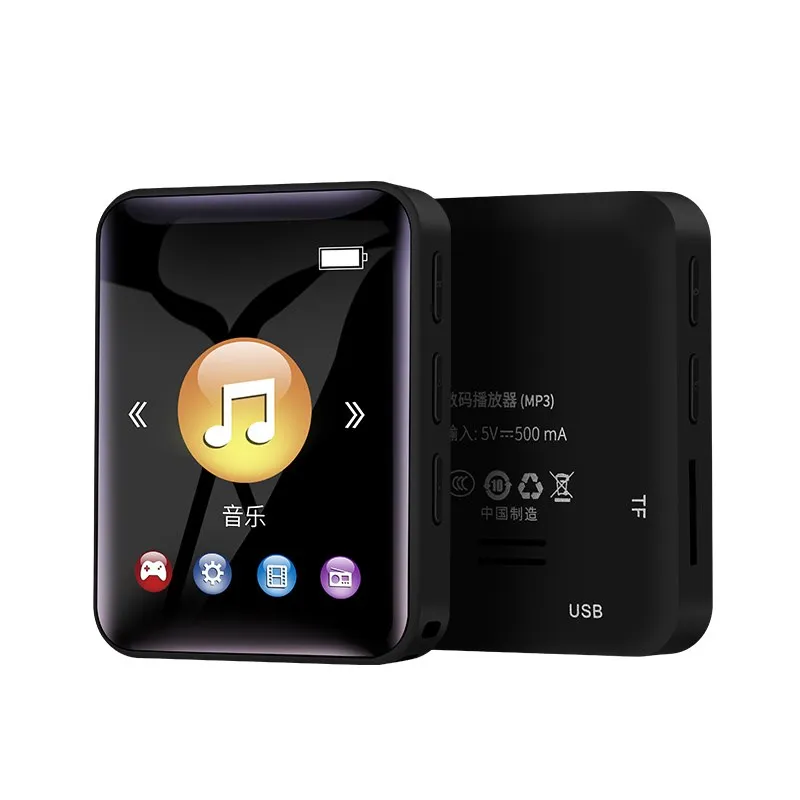 

MP3 Music Player External Playback Walkman MP4 Compact Portable mini with Screen P4 can be Inserted Card/Recording/Multi-functio