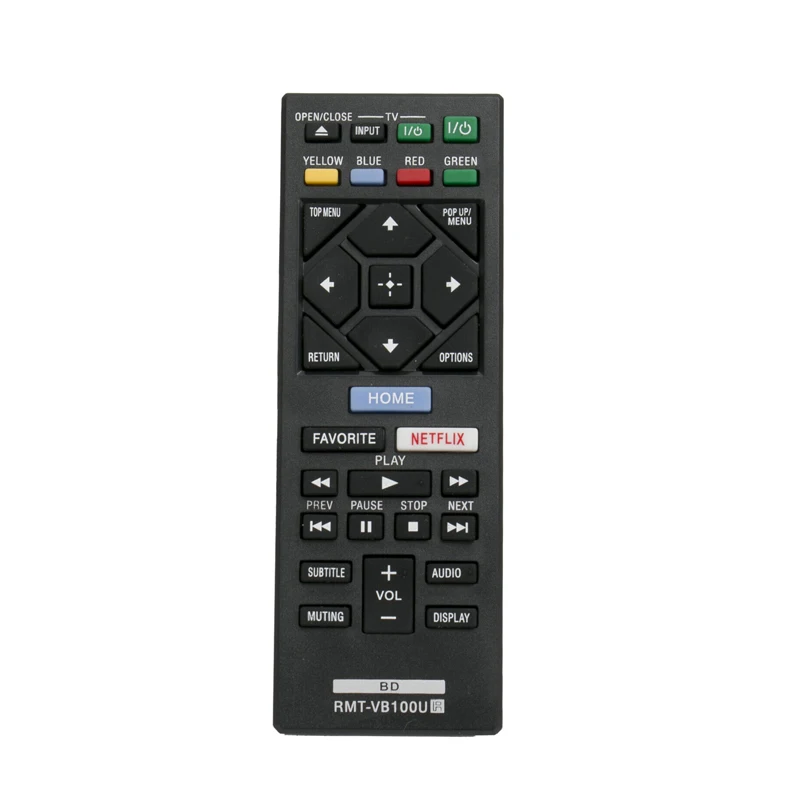 

New RMT-VB100U Remote for Sony Blu-ray DVD Player BDP-BX620 BDP-BX320 BDP-S5200 BDP-S2500 BDPS2500 BDP-S2900 BDPS2900 BDPS3500
