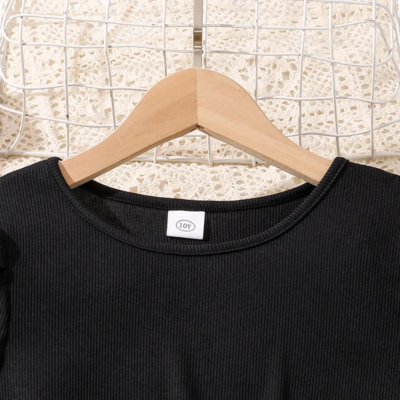 Новое поступление 2024 милое праздничное платье с короткими рукавами и круглым