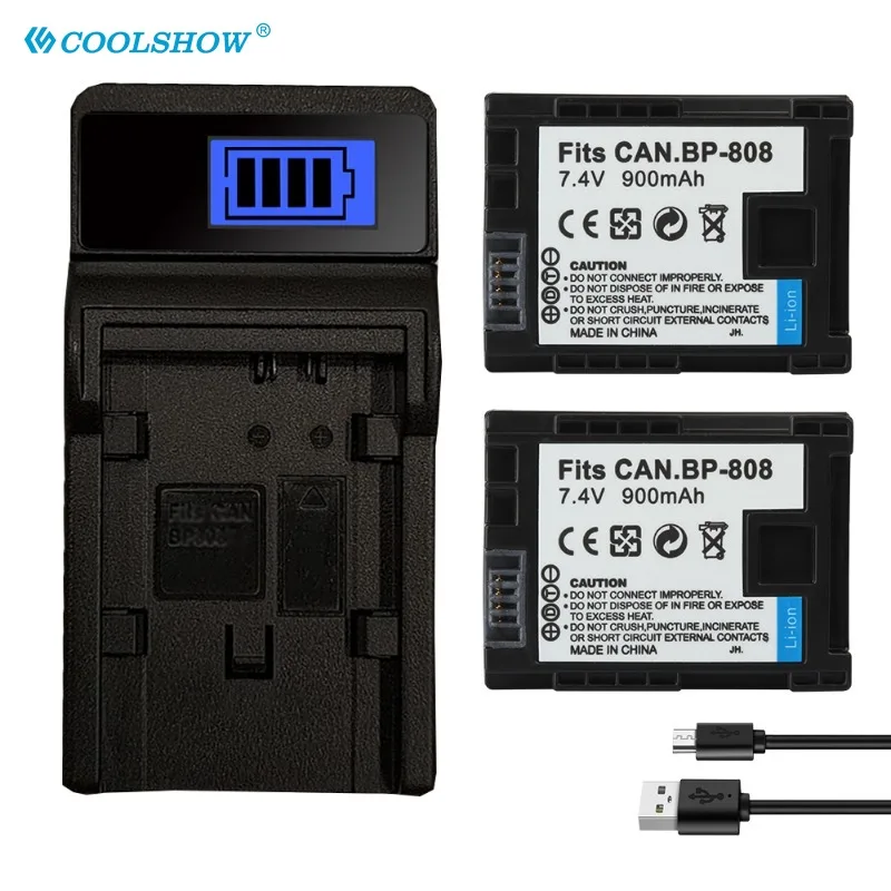 Аккумулятор для Canon FS300 FS100 XA10 VIXIA HG20 HF21 HFS11 HF S10 HF11