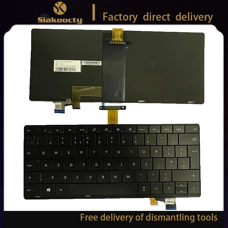 

Siakoocty Laptop Keyboard for Microsoft Surface PRO3 PRO4