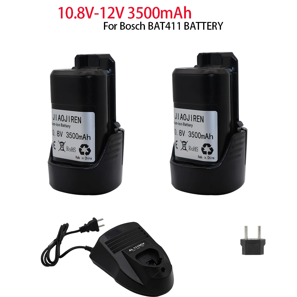 Литий-ионный аккумулятор 12 В/10 8 В 3500 мАч для Bosch BAT411 BAT412A BAT413A