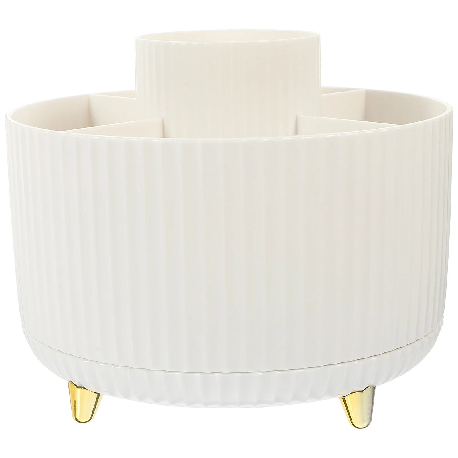 

Makeup Storage Box Desk Pen Holder Top Shelf Stand Brush Multi-function Plastic Desktop Office Containers