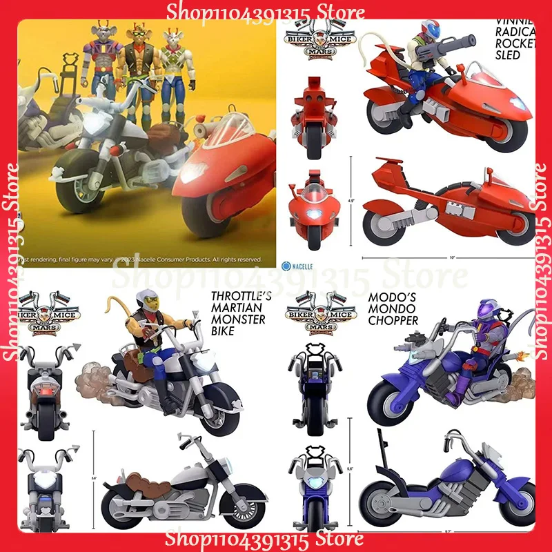 1/12 главный герой в наличии оригинальная байкерская мышь NACELLE Three Brothers Nacelle из