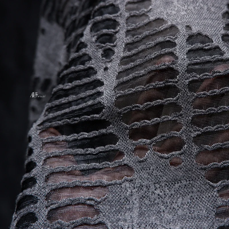 Жаккардовая ткань тяжелая текстура вязаная основа дизайн для одежды тканевая