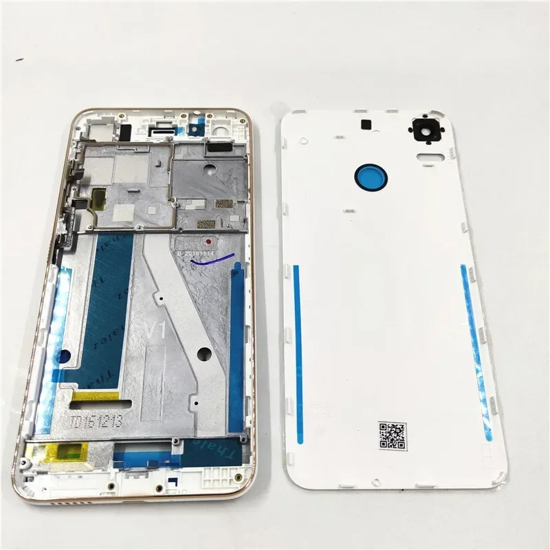 Для HTC Desire 10 Pro полная крышка корпуса передний корпус ЖК-рамка лицевая панель