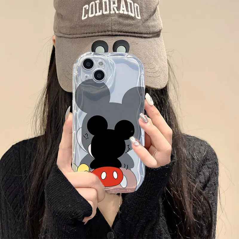 Милый чехол с 3D ушками и игрушкой Минни Стич Винни для Honor 90 Lite Huawei P30 Pro Mate 40 Nova 5t 7 9