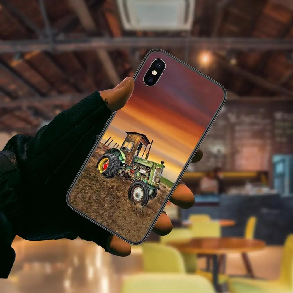 Vintage Tractor Car Farm Harvest Cell Phone Skin Case For Huawei Y5 Y5p Y6 Y6P Y6s Y7 Y7a Y7P Y9 Lite Prime Pro 2018 2019 Cheap images - 6