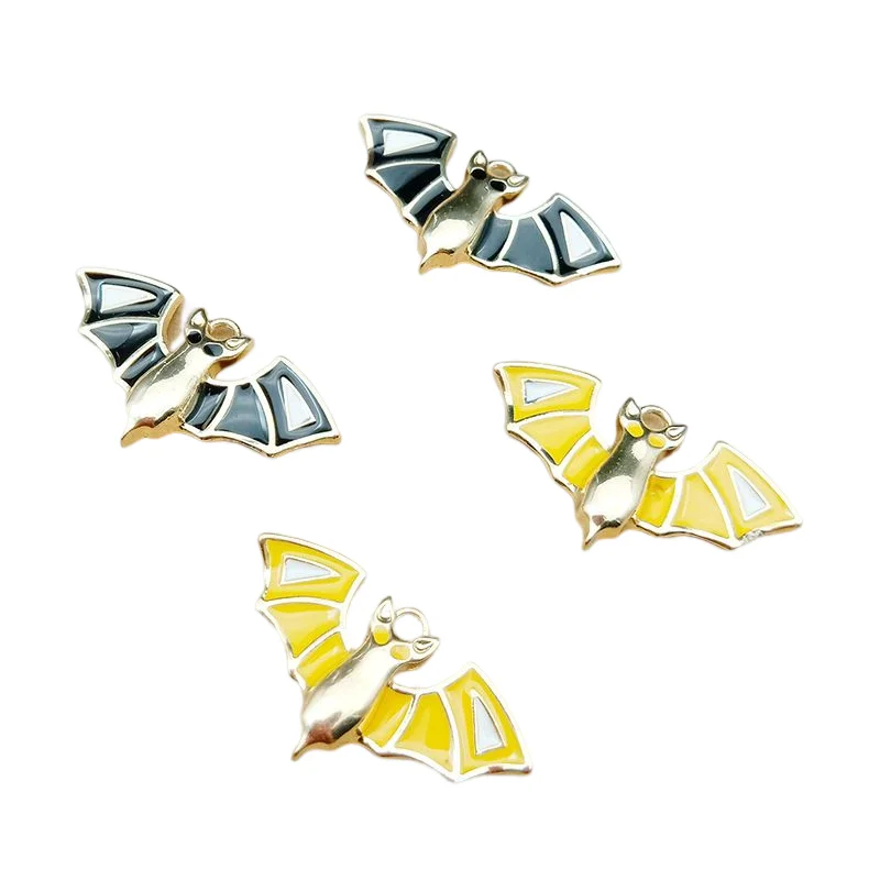 

10Pcs Bat Enamel Charms Animal Alloy Pendants For Jewelry Making Earring DIY Necklace Bracelet Craft Accessories Supplies