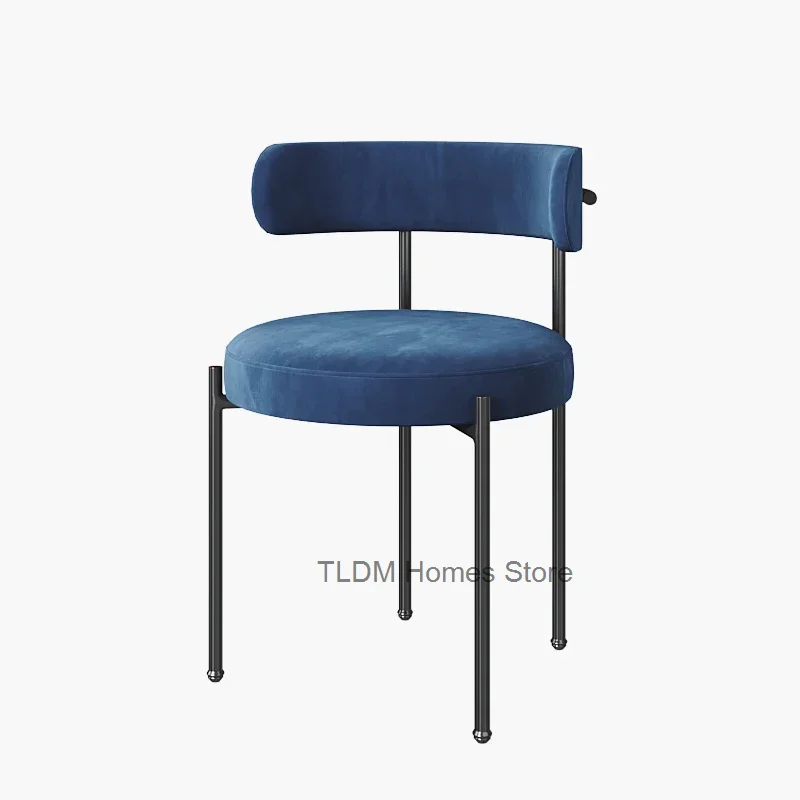 Floor Individual Dining Room Chairs Minimalist Nordic Gamer Dinning Chair Accent Sillas Para Comedor Furniture For Kitchen HY