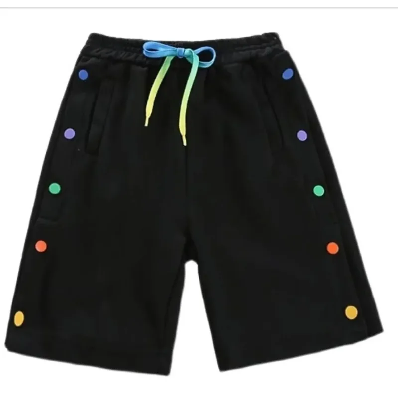 Спортивные короткие брюки для мальчиков Новинка 2023 модная летняя одежда больших