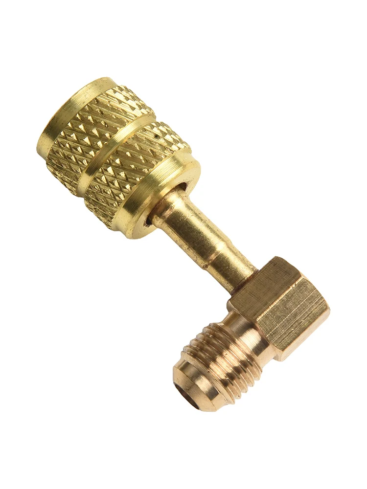 5/16\&quot 1/4\&quot R410 90 ° Соединительный адаптер Адаптер трубки для наполнения