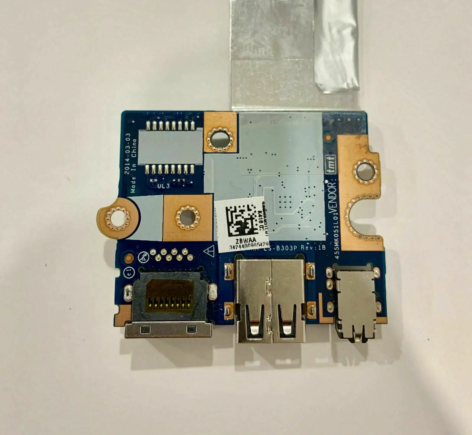 

Оригинальная USB аудио LAN плата 455MK051L01 K000889240 для Toshiba Satellite C50 C55 Series