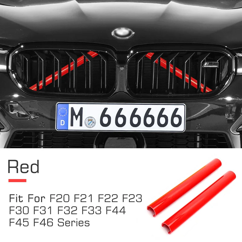 

2 Шт. Накладки На Решетку Радиатора Для BMW Серий F20 F21 F22 F23 F30 F31 F32 F33 F44 F45 F46