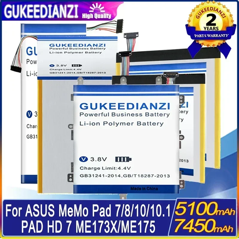 Аккумулятор для Asus MeMo Pad 7 8 10 1 ME102A ME103K ME7610CX ME581C TF303K 1B014A ME70CX/HD7 ME173X K00B ME175KG/ME172V/ME371MG
