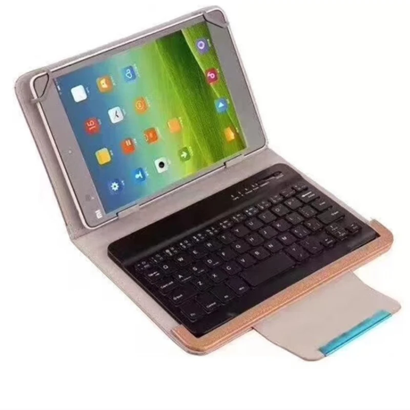 

Wireless Keyboard 7/10 Inch Universal Mini Keyboard With Leather Case For Ipad Tablet Laptop PC TV IPad Macbook