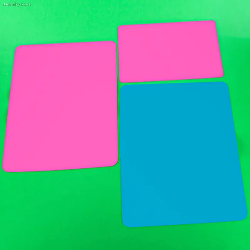

1PCS Safe Silicone Workbenches Epoxy Resin Molds Waterproof Placemat Table Mat For Jewelry Making Supplies Blue Pink