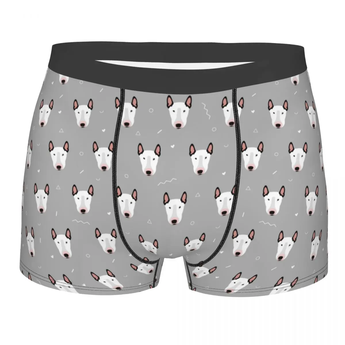 

Bull Terriers Men's Underwear Gift for Animal Dog Lover Boxer Shorts Panties Novelty Breathable Underpants for Homme S-XXL