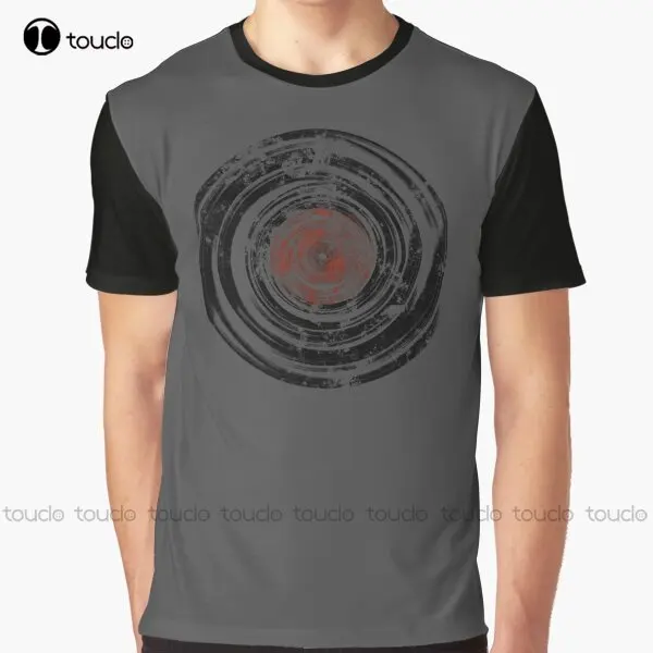 

Old Vinyl Records Urban Grunge Graphic T-Shirt Football Shirts For Women Digital Printing Tee Shirts Christmas Gift New Popular