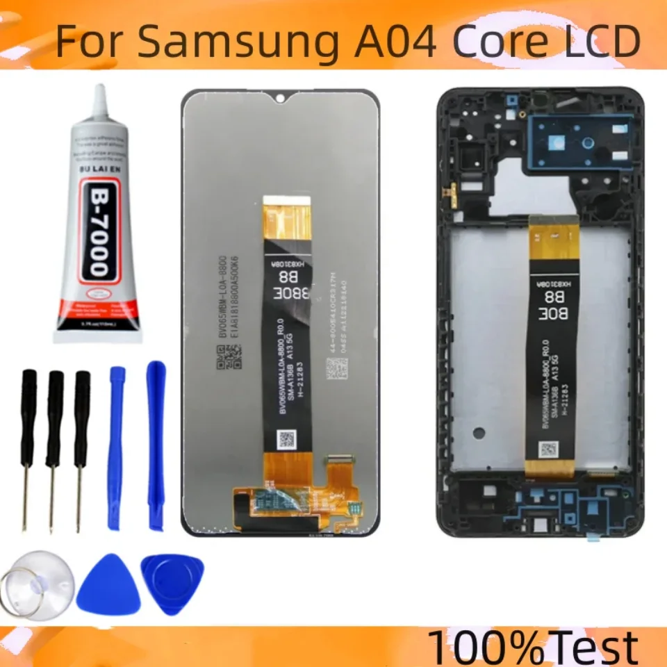 Протестировано новинка для Samsung Galaxy A04 ЖК-дисплей дигитайзер сенсорного экрана