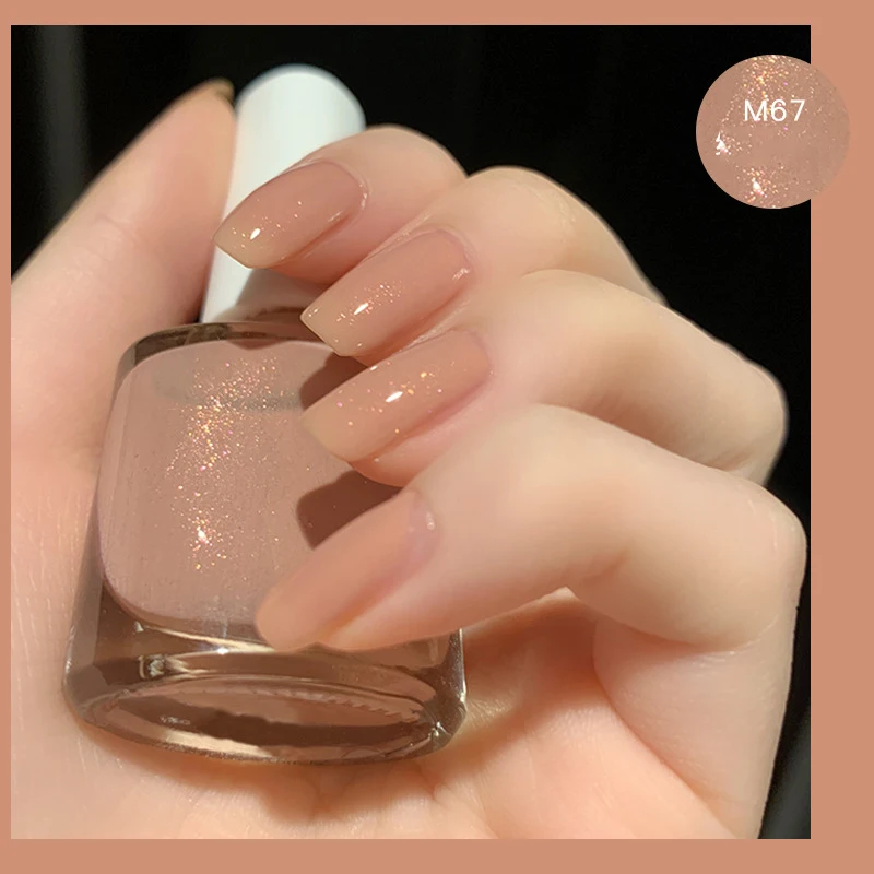 

Nail Polish Can Be Peel Off Tearable Shiny Nail Art Polish Waterborne Long-lasting No-bake Quick-drying Normal Gel Nail Polish