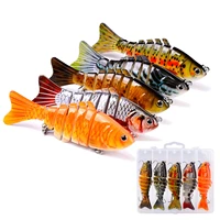 10cm animated fishing lures for freshwater jointed sinking wobbler for pike swimbait crankbait trout bass fishing bait