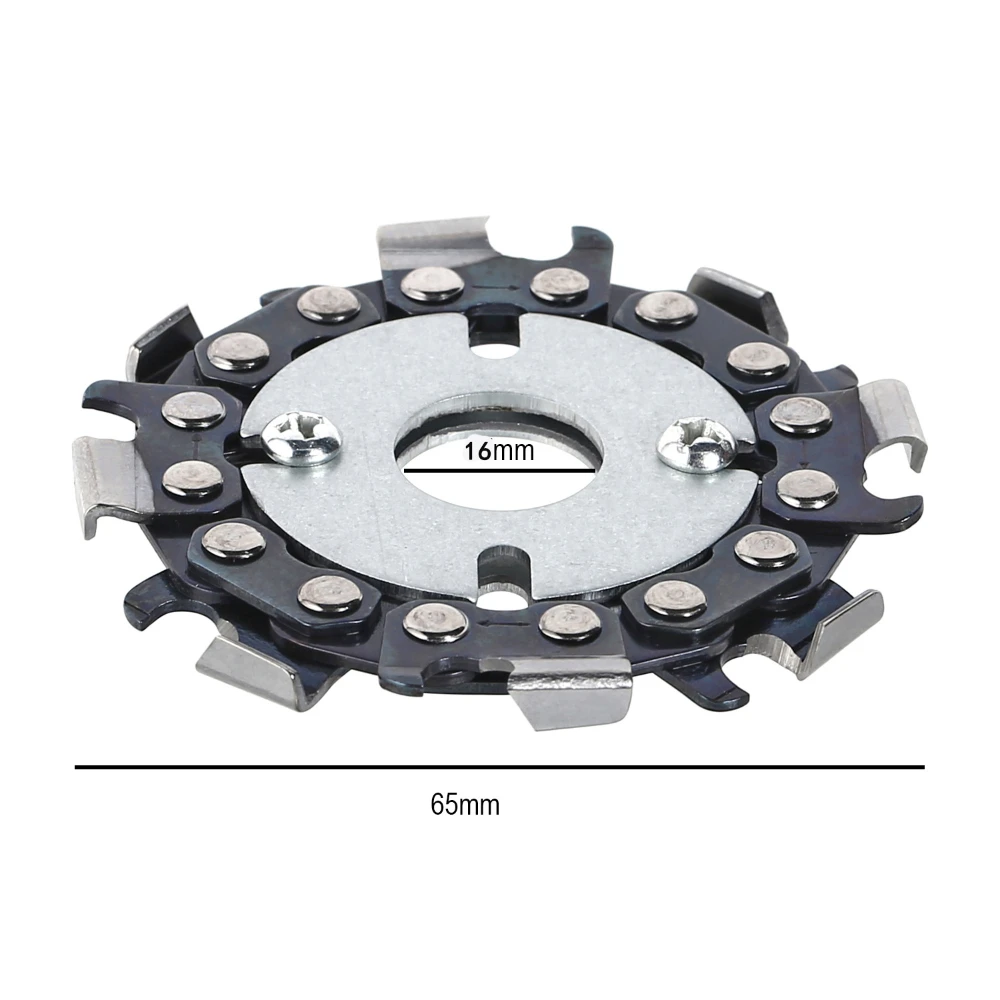 2.5 Inch 8-tooth  Angle Grinder Chain Disk / Wood Slotted Mini Chain Disk / Wood Carving Disc enlarge