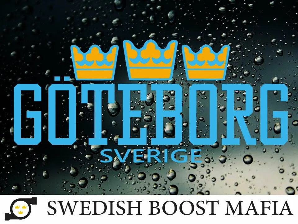 

For Goteborg Sverige Decal - Sweden Swedish Sticker for Volvo or Saab