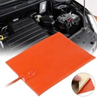 300 Вт x 20 0 мм водонепроницаемый силиконовый нагревательный коврик для автомобильного двигателя, нагревательная пластина, масляный топливный бак, нагревательный коврик, аксессуары