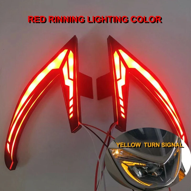 

Индикатор поворота мотоцикла, красный свет для Yamaha Nmax Nmax155 N-Max155 2016-2020