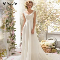 dignified a line wedding dress beauteous v neck backless bridal gown attractive applique sleeveless dresses vestido de novia