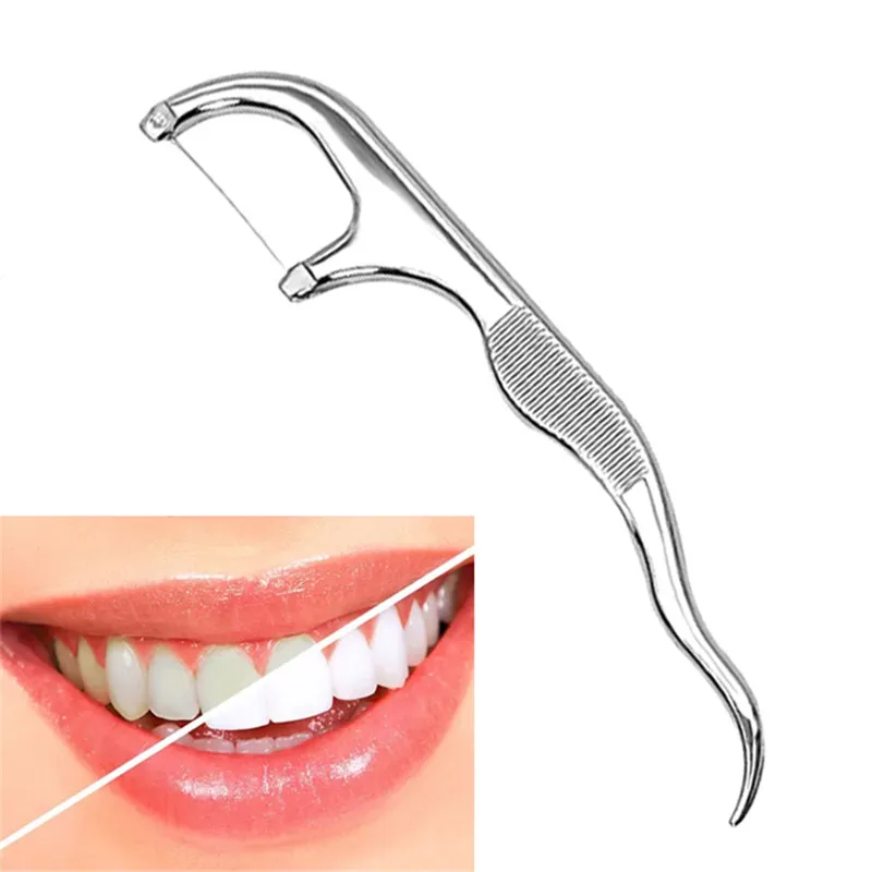 

1 шт., портативный зубочистка из нержавеющей стали