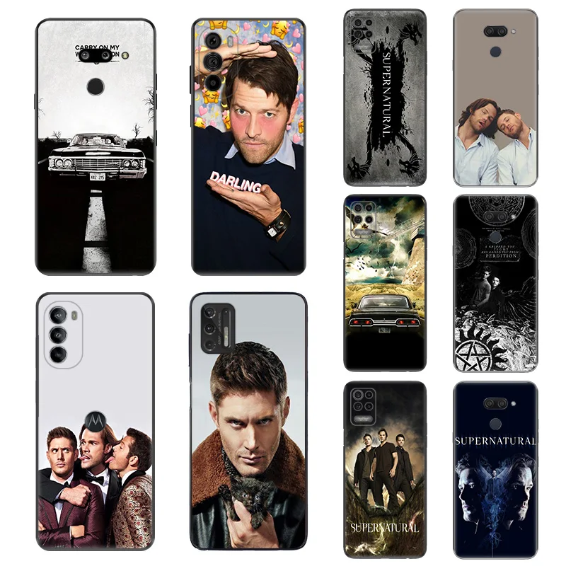 

Supernatural Silicone Case For LG K52 K40 K61 K71 K92 G6 G7 G8 K41S K42 K50 K51S K62 Q52 Q61 Moto G51 G60 G71 G30 G31 G50 Cover