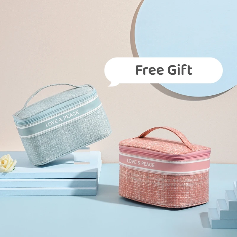 

Дорожная Водонепроницаемая портативная косметичка для женщин, органайзер для туалетных принадлежностей большой вместимости, чехлы для хранения косметики на молнии, сумочка для стирки, подарок