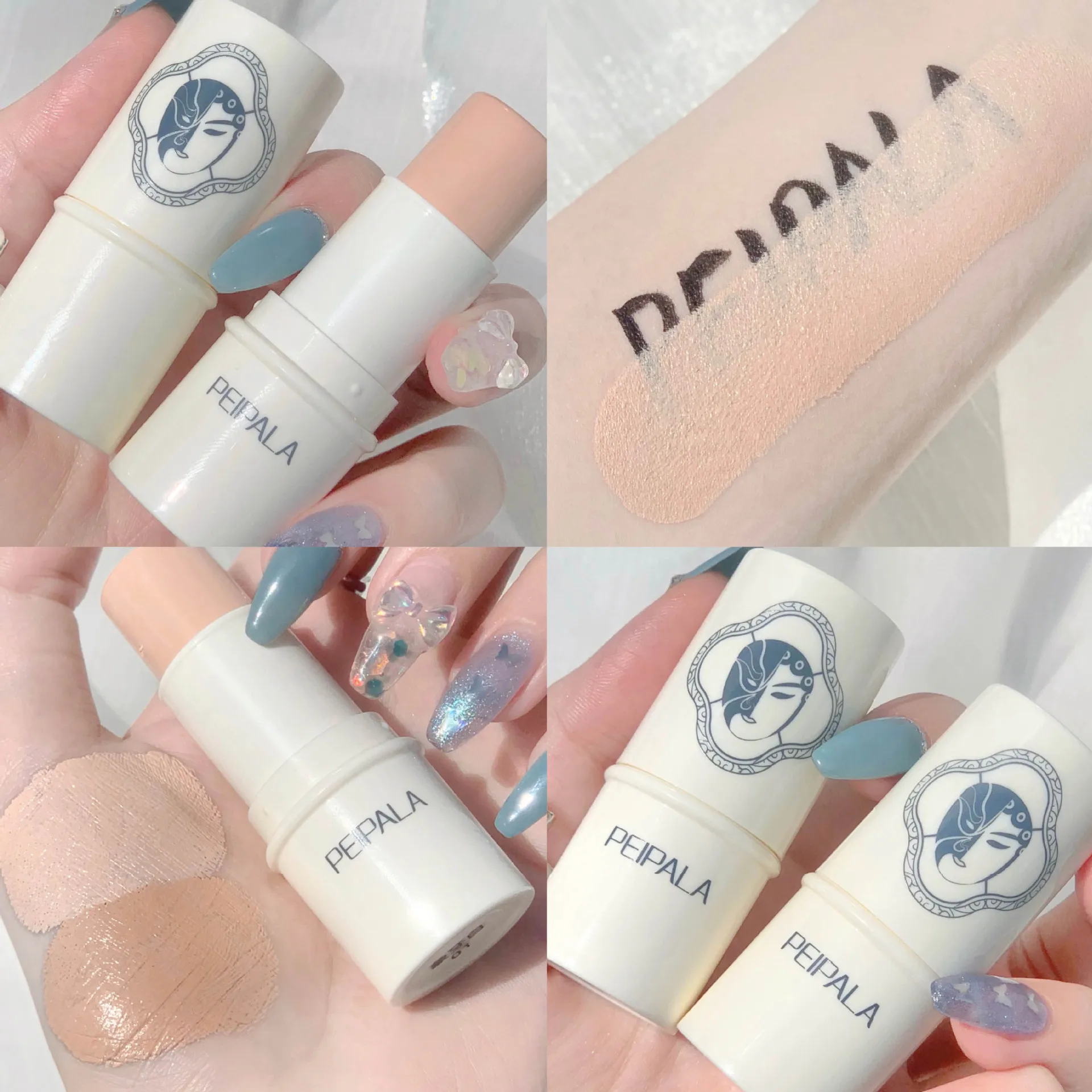 

Concealer Contour Stick Brighten Highlighter Cover Facial Blemishes Pimple Marks Even Skin Tone Waterproof Hairline ShadowMakeup