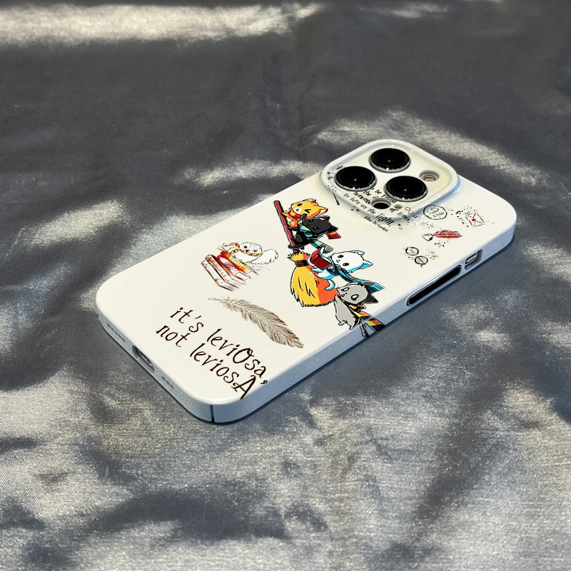 

Cute Harry Potter ElfNew Luxury Hard Feilin Phone Case For iPhone 14 13 12 /Samsung S23 S22 /Note 12 11T Pro