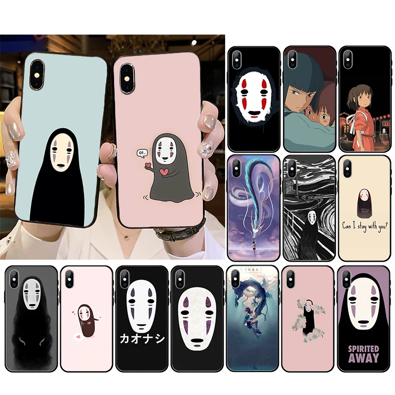

Spirited Away Haku Movies Studio Ghibli art Phone case for iphone 14 13 12 11 Pro Max Case For iPhone XS MAX X XR SE2 8 7 Plus