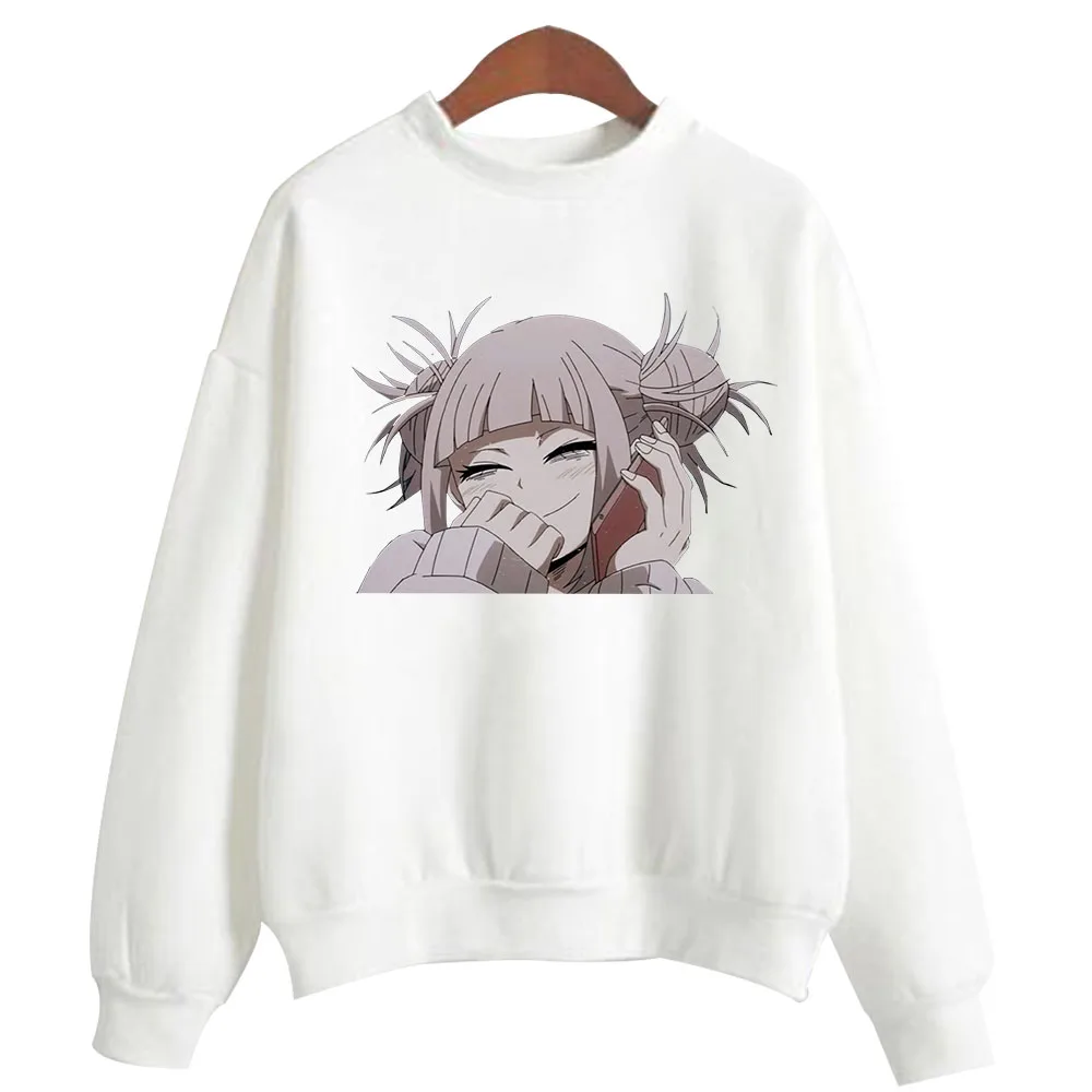 

Hot Anime My Hero Academia Hoodies Japanese Anime Toga Himiko Manga Printed Men's Hoodie Women Anime Himiko Toga Sweatshirts
