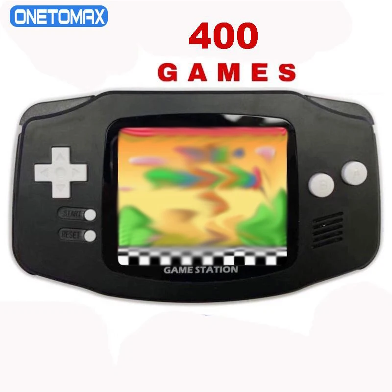 

Video Game Console Handheld Game Player 400 Games Emulator AV Output Retro Station Handheld Portable Console Gift
