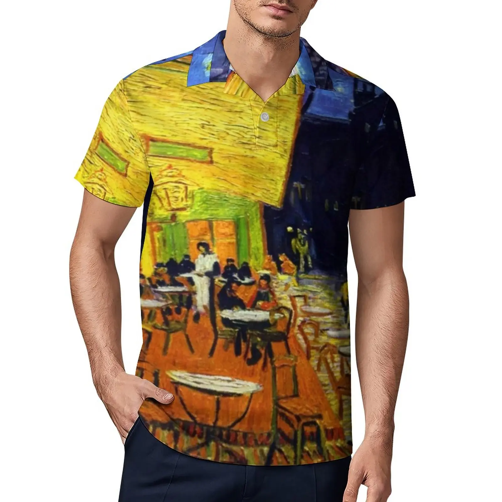 

Мужская Повседневная футболка-поло с коротким рукавом, размеры до 5XL