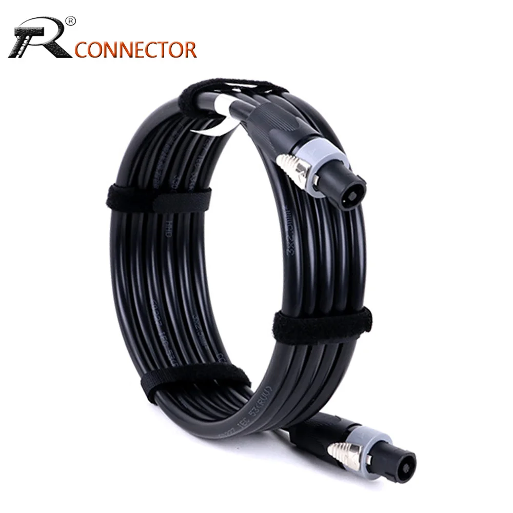 Кабель Speakon — профессиональный 4-контактный штекер для динамика удлинитель