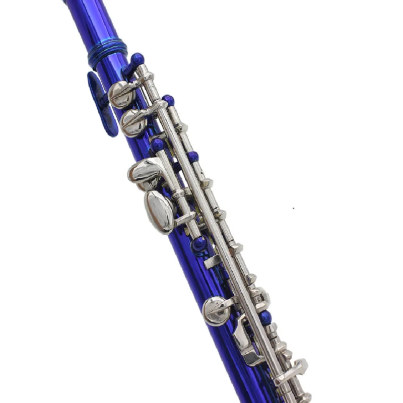 Инструмент маленький корпус трубы из белой меди 16 отверстий