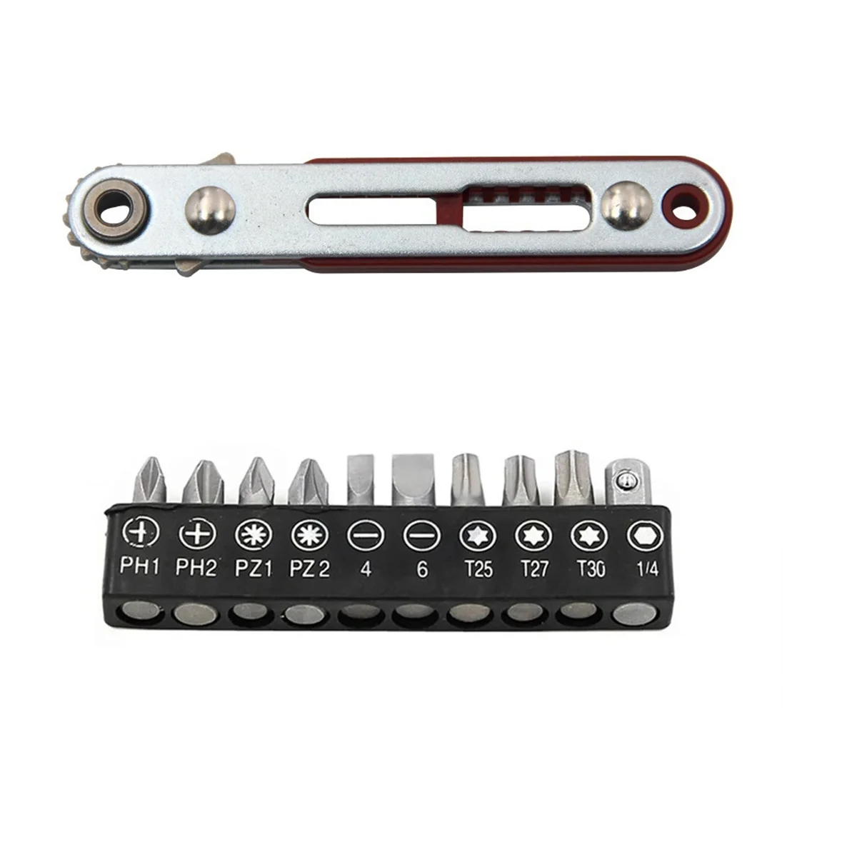 Гаечный ключ с трещоткой мини-гаечный плоской головкой 90 градусов смещение ручка