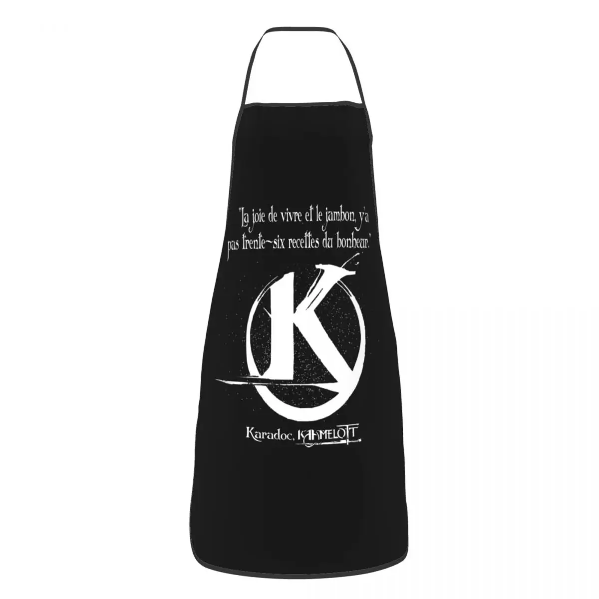 The Joy Of Living And Ham Aprons Men Women men унисекс взрослой шеф-повар Кухня приготовление пищи Kaamelott TV Series Tablier Kitchen Garden