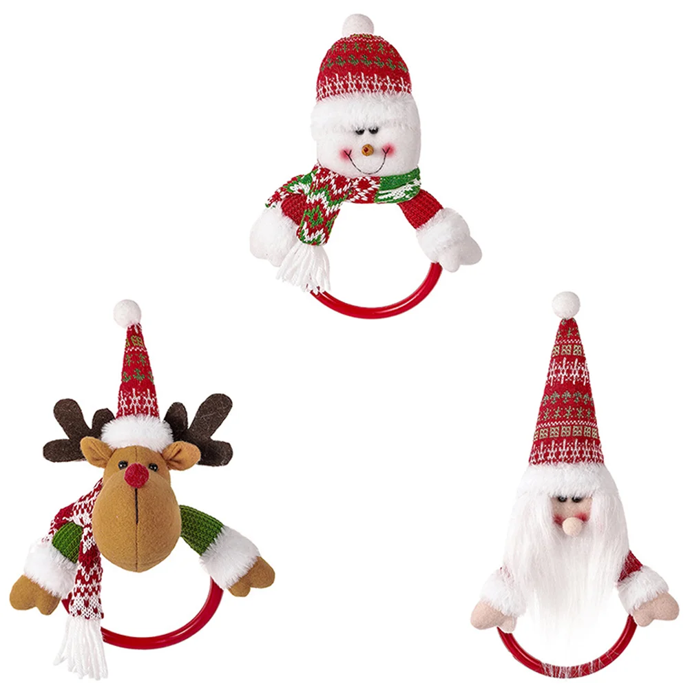 

3 шт., настенные кольца-держатели для ванной