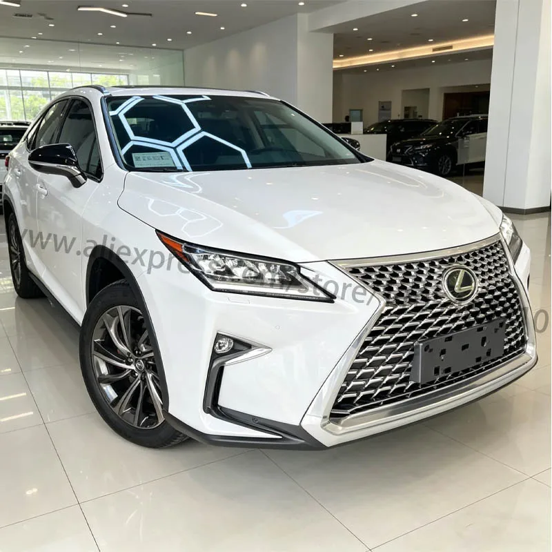 Фото Хромированная передняя решетка для Lexus RX300, RX200t, RX450h 2016-2019 годов, обновленный стиль 2020 года №2