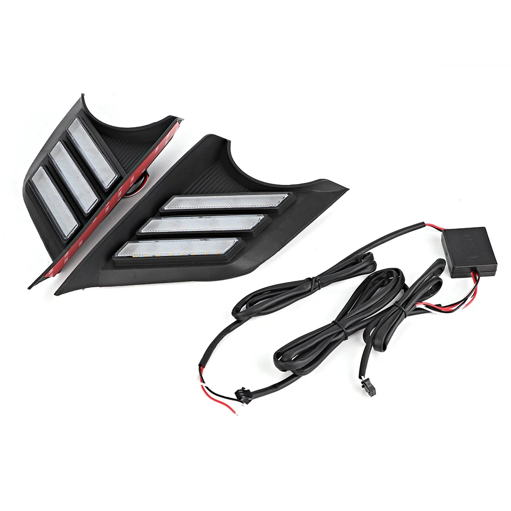 

2pcs Left Right Daytime Running Turn Light Car Accessories LED Fit for Honda ENVIX 2019 Daytime