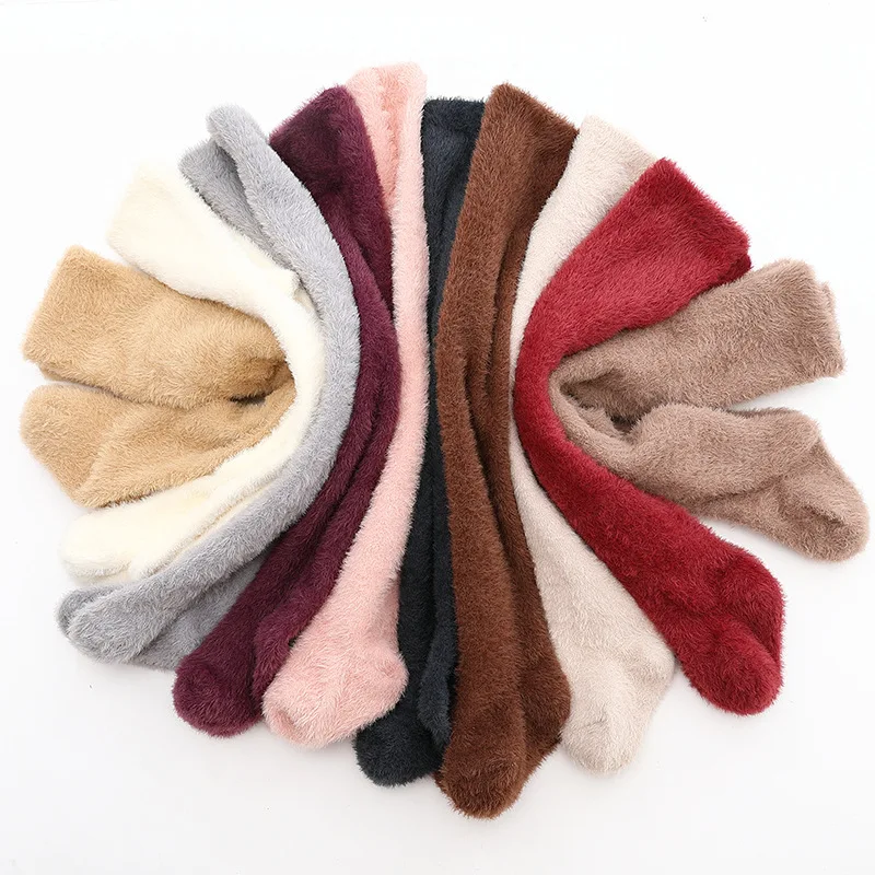 

Fashion Solid Color Warm Velvet Tights For Girls Winter Cotton Plush Infant Pantyhose Newborn Toddler Baby Girls Tights 0-5Yrs